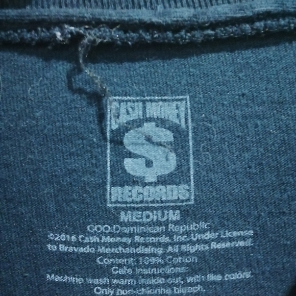 VTG Big Tymers Hood Rich Album T-shirt Black - Picture 4 of 6